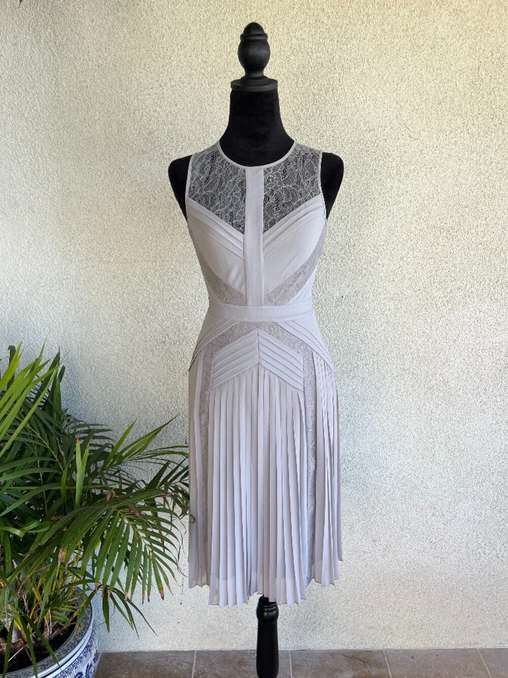 BCBG Grey Dress